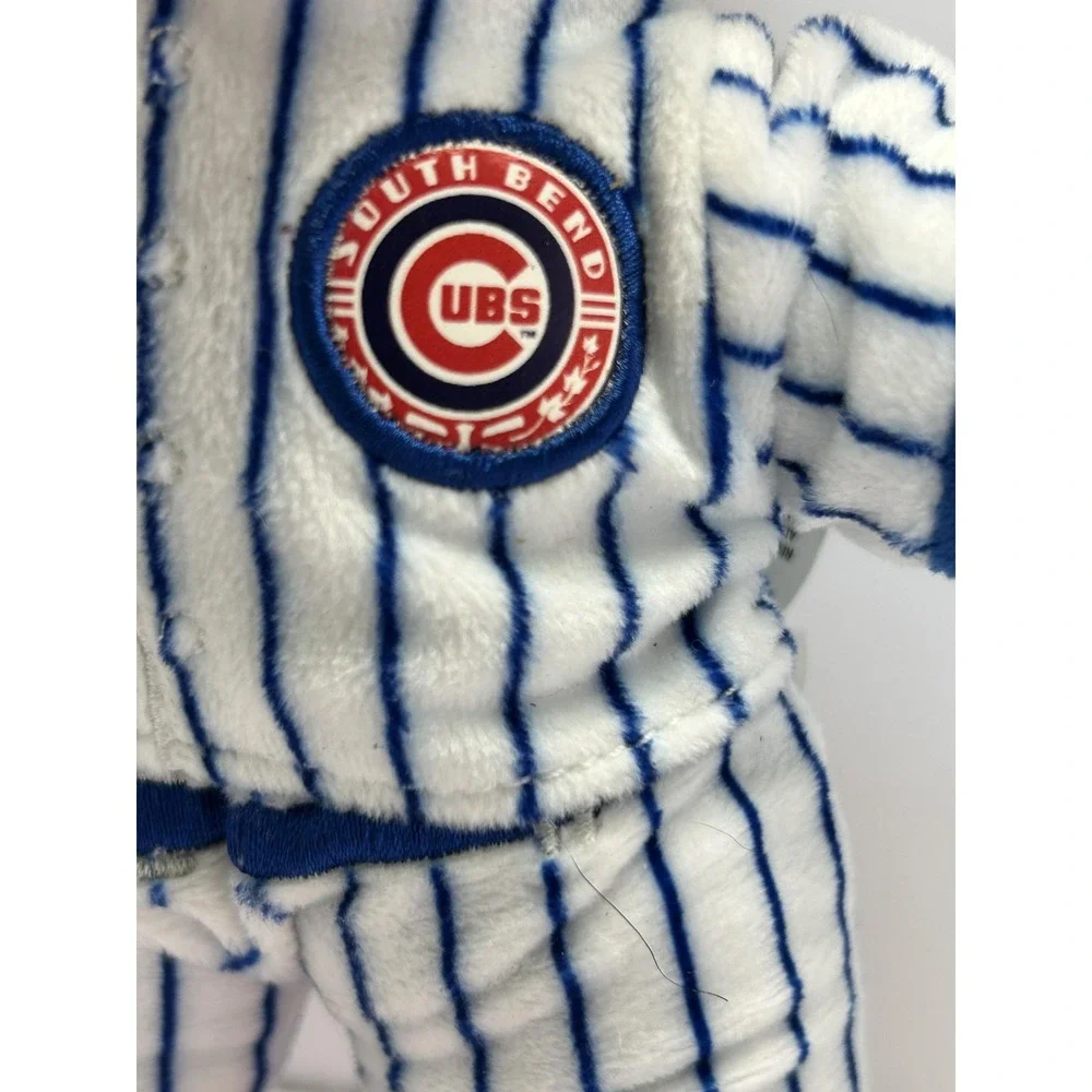 South Bend Cubs Stu Mascot Plush Figure Bear One Size MILB Baseball Multi Color
